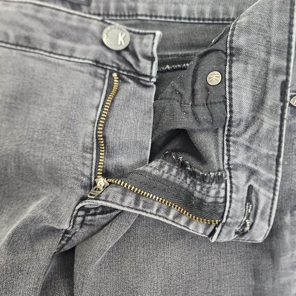 KUT from the Kloth Diana Skinny Jeans Vintage Black Wash Women's‎ Size 10 - Picture 7 of 9